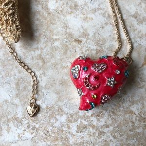 Red Heart Necklace